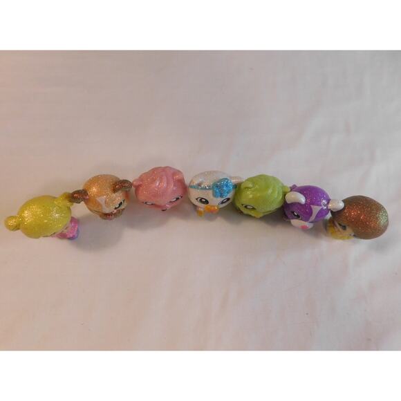 Tic Tac Toy XOXO Lot of 7 Glitter Friends - Picture 2 of 11